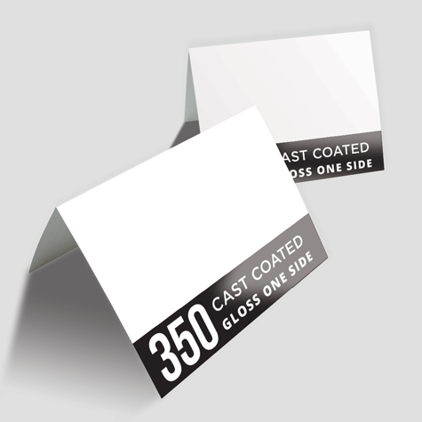 350 Cast Coated Artboard Gloss One Side 350 Cast Coated Artboard Gloss One Side