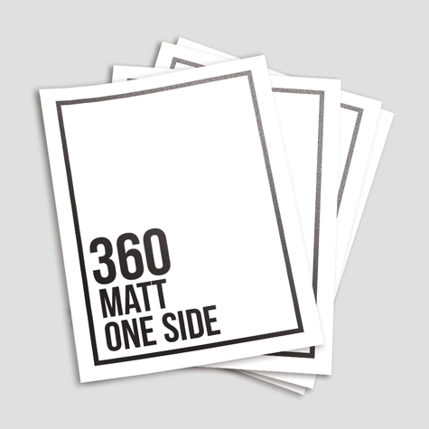 360 Matt One Side 360 Matt One Side