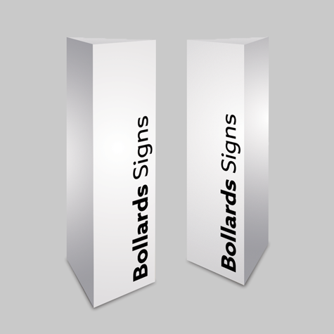 Bollard Signs Bollard Signs
