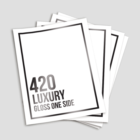 Luxury 420 Gloss One Side Luxury 420 Gloss One Side