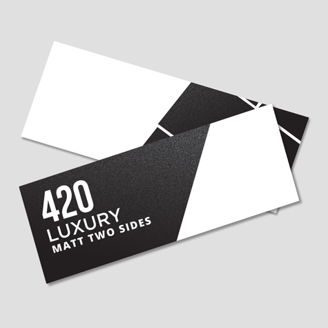 Luxury 420 Matt Two Sides Luxury 420 Matt Two Sides