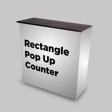 Rectangle Fabric Pop up Counter Rectangle Fabric Pop up Counter