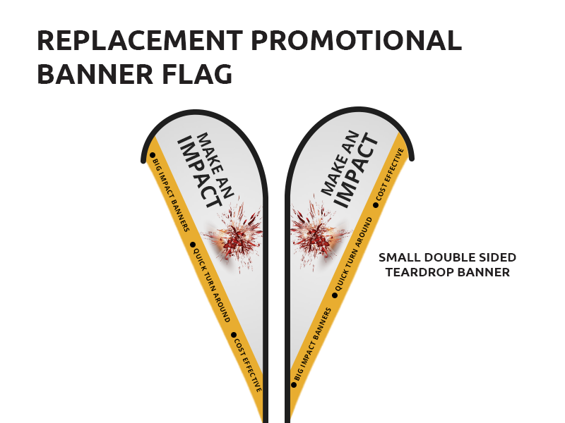 Promotional Replacement Banner Flags Promotional Replacement Banner Flags