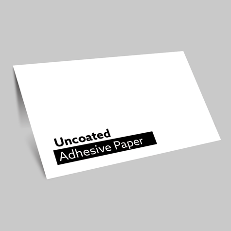 Uncoated Adhesive Paper Uncoated Adhesive Paper
